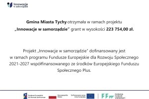 Plakat Innowacje w samorządzie dotyczący wysokości finansowania
